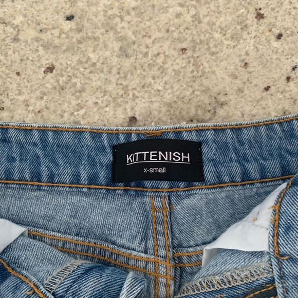 Kittenish Jean Shorts - Brand New - Picture 3 of 3